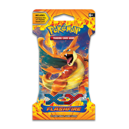 Trading Card Game XY Flashfire Hanger Booster Pack