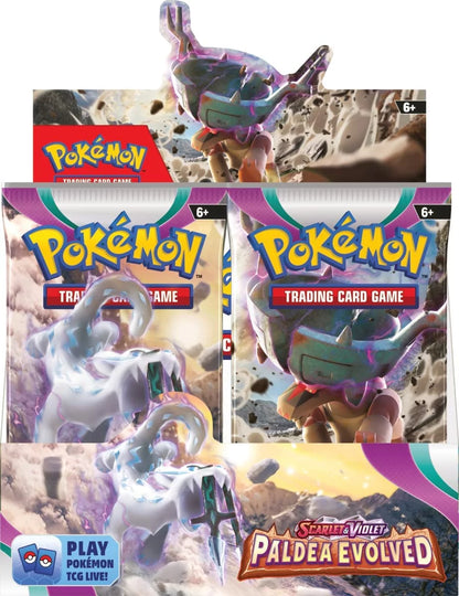 Pokémon Scarlet & Violet Paldea Evolved Booster Box (36 Packs)