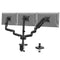 MOUNTPRO Triple Monitor Desk Mount - Articulating Gas Spring Monitor Arm,